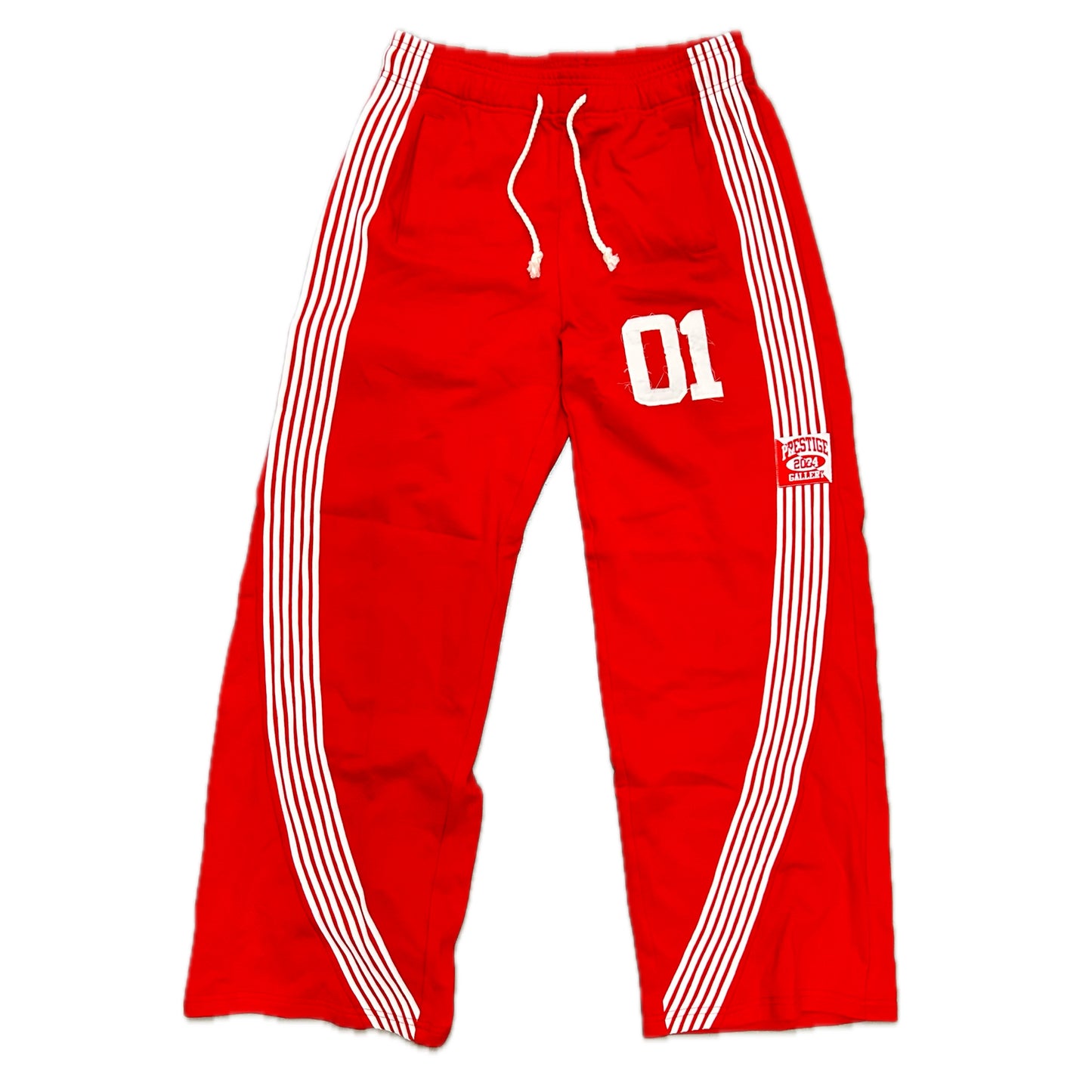 ESSENTIAL 001 BAGGY SWEATS - RED